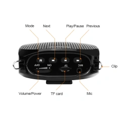 Teachers Voice Amplifier Sound Equipments/Amplifier/Speaker with Wired Microphone for Classroom Z258