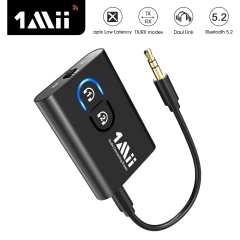 Bluetooth 5.2 Transmitter and Receiver AUX Bluetooth Adapter Car Portable Hands-free for TV/PC/Car ML300