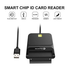 Chip Card Reader USB 2.0 EMV CAC SIS IC ID Card Reader ATM Credit Card Reader ZW-12026-9