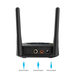 LDAC BT 5.1 Audio Receiver with Display Upgrade Your Old Speaker,Long Range Wireless Adapter B06PRO+