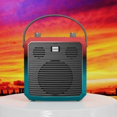 Portable Karaoke Speaker 50W 7.4V 4400mAh Midrange Subwoofer Audio for Outdoor Camping/Traning M3