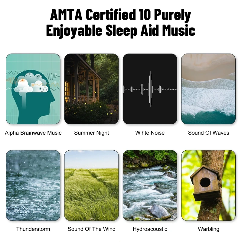 White Noise Machine Portable Natural Music Sleep Speaker Bluetooth with 3 Timing for Baby/Adult S1