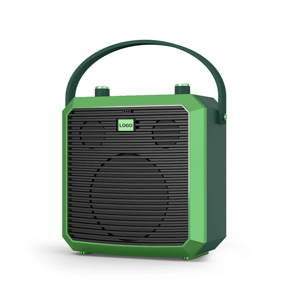 Portable Karaoke Speaker 50W 7.4V 4400mAh Midrange Subwoofer Audio for Outdoor Camping/Traning M3