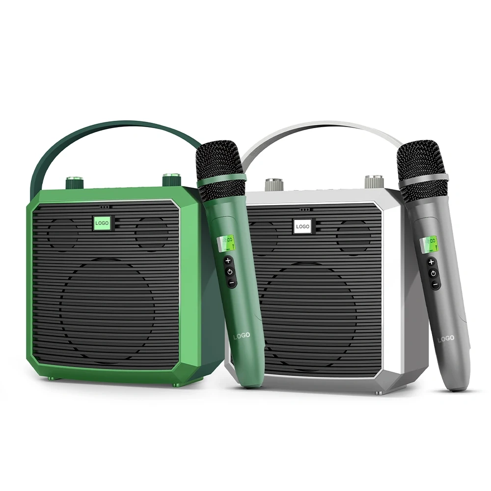 Portable Karaoke Speaker 50W 7.4V 4400mAh Midrange Subwoofer Audio for Outdoor Camping/Traning M3