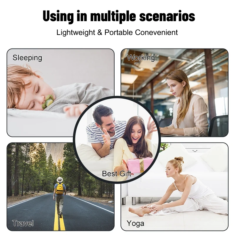 White Noise Machine Portable Natural Music Sleep Speaker Bluetooth with 3 Timing for Baby/Adult S1
