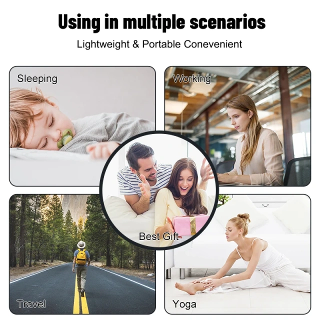 White Noise Machine Portable Natural Music Sleep Speaker Bluetooth with 3 Timing for Baby/Adult S1