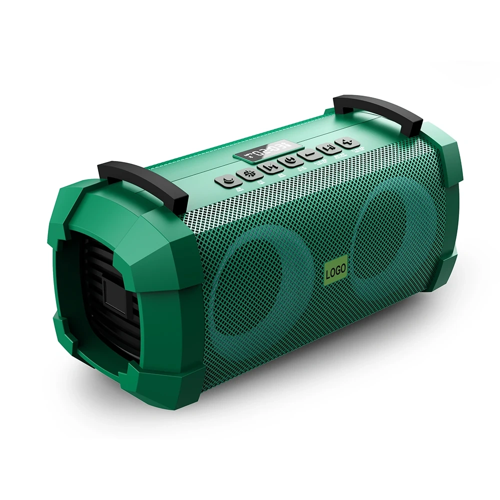 Portable Speaker with UHF Wireless Microphone Effect Big Size RGB LED Light Bluetooth Speaker X1