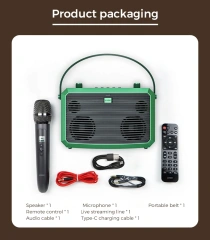 Portable Speaker Bluetooth 50 Watt Portable Wireless Mini Bluetooth Speaker Waterproof M5