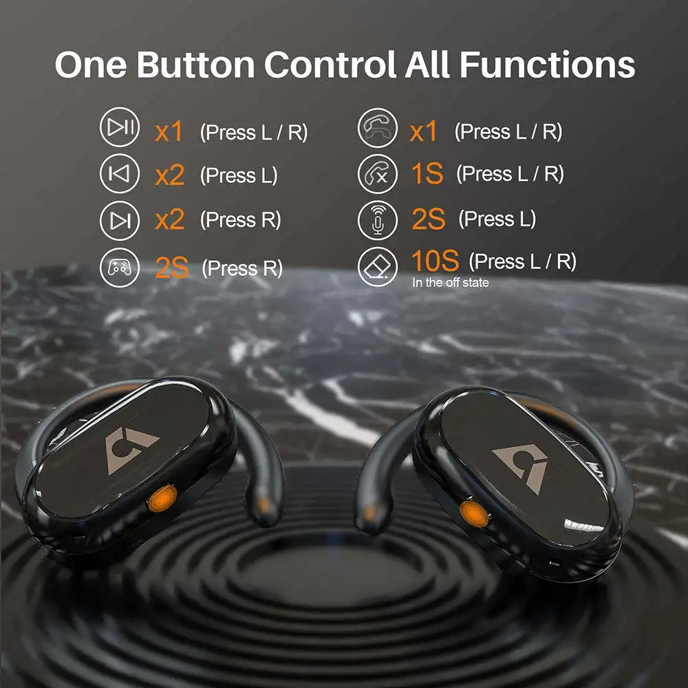 ENC Bluetooth Headphones Sport Workout TWS Bluetooth Earphone True Wireless Earbuds E35