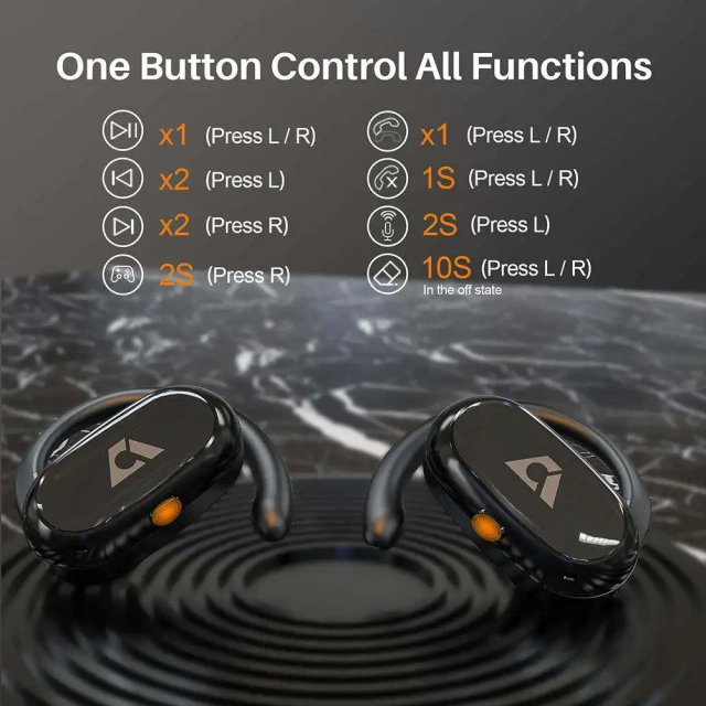 ENC Bluetooth Headphones Sport Workout TWS Bluetooth Earphone True Wireless Earbuds E35