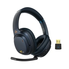 Hybrid ANC Headphones with USB Bluetooth5.3 Transmitter Dongle&Mic aptX HD/LL Over-Ear Set E700Set