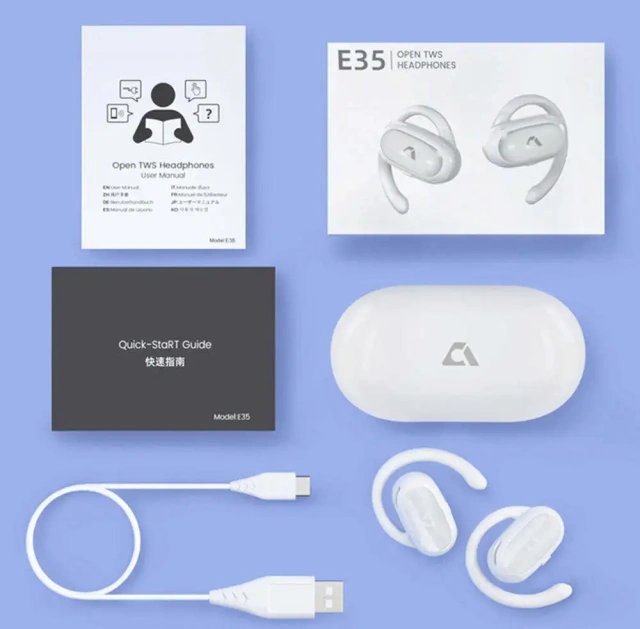 ENC Bluetooth Headphones Sport Workout TWS Bluetooth Earphone True Wireless Earbuds E35