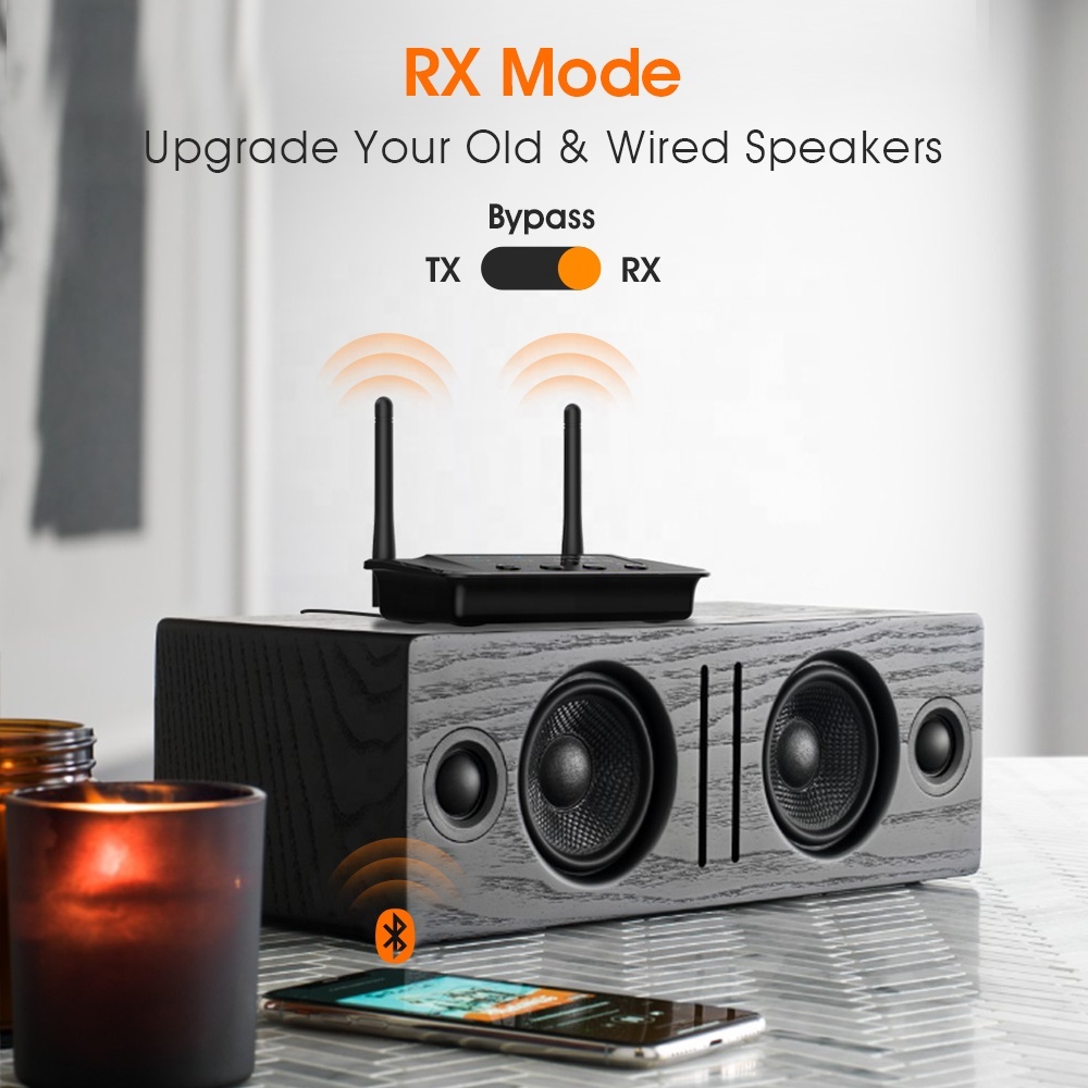 Hi-Fi Bluetooth 5.2 Transmitter & Receiver – Dual Mode Audio Adapter with ESS SABRE DAC B03PRO