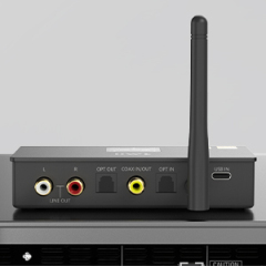HiFi DAC Decoder Bluetooth 5.0 Transmitter and Receiver With AptX-LL/HD & LDAC for TV DS700