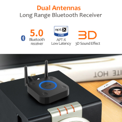 Sound Stereo Receiver AUX & Optical & Coaxial Out Bluetooth Audio Receiver for Speaker B06PRO