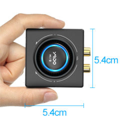 Bluetooth 5.2 Audio Receiver – Compact Wireless Adapter with AUX & RCA Output B06T3