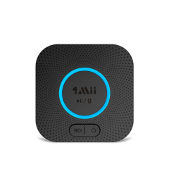 Home HiFi Audio Receiver with AptX-LL/HD 3.5mm AUX/RCA Out Stereo Receiver Bluetooth Adapter for Speaker B06+