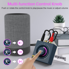 Bluetooth 5.2 HiFi Audio Receiver – Supports LDAC, aptX HD, and Dual Output B06T3+