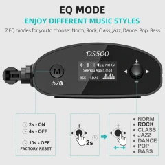 Music Receiver With Hi-Res LDAC, 7 EQ Mode Bluetooth DAC Amplifiers, Audiophile DAC for Speaker DS500