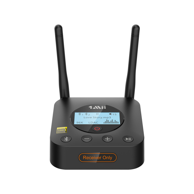 LDAC BT 5.1 Audio Receiver with Display Upgrade Your Old Speaker,Long Range Wireless Adapter B06PRO+