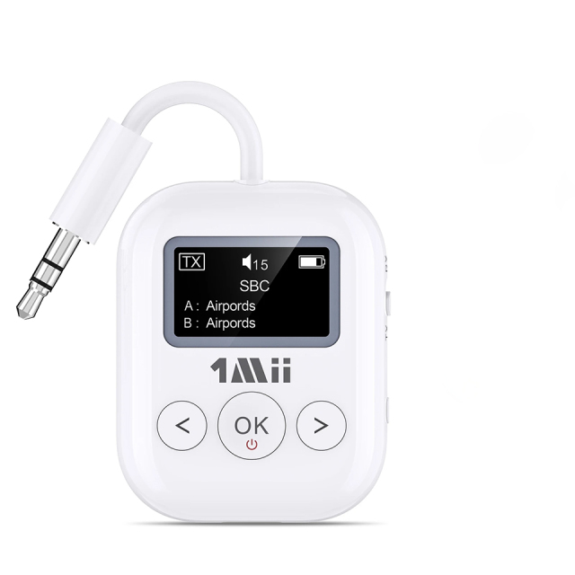 Bluetooth Adapter 2 in 1 Wireless Audio Transmitter and Receiver Safefly min+