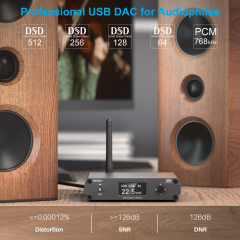 Dekoder Desktop Audio DAC USB HiFi Audio Bluetooth Audio aptx-ll/HD & LDAC DS600+
