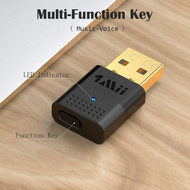 Audio Transmitter aptx-ll/HD & Adaptive Adapter for Bluetooth 5.3 70ft Long Range B10