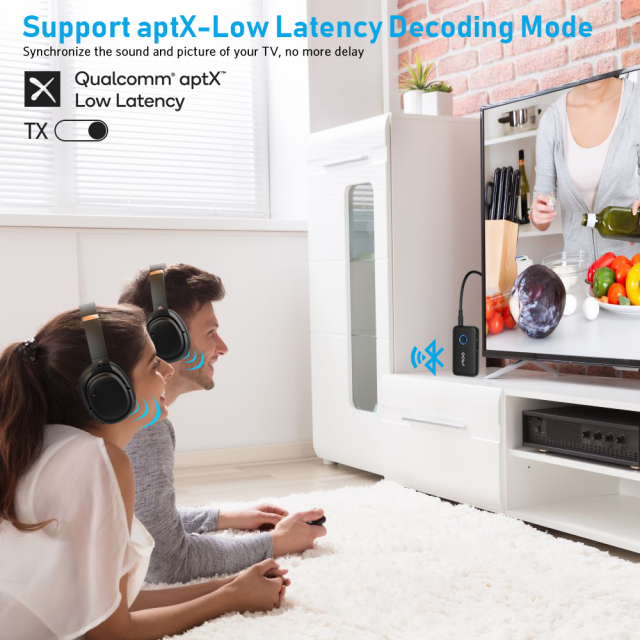 Wireless Audio Transmitter and Receiver 10-15 Hours Bluetooth Adapter Car Bluetooth Kit B06T1