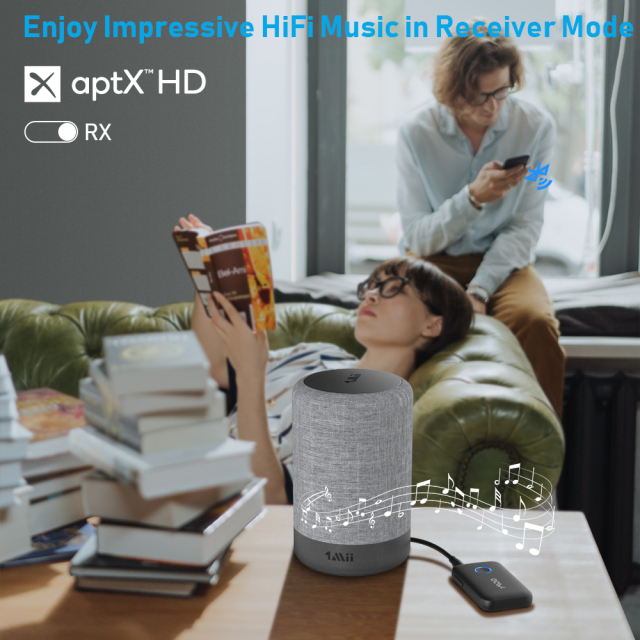 Wireless Audio Transmitter and Receiver 10-15 Hours Bluetooth Adapter Car Bluetooth Kit B06T1