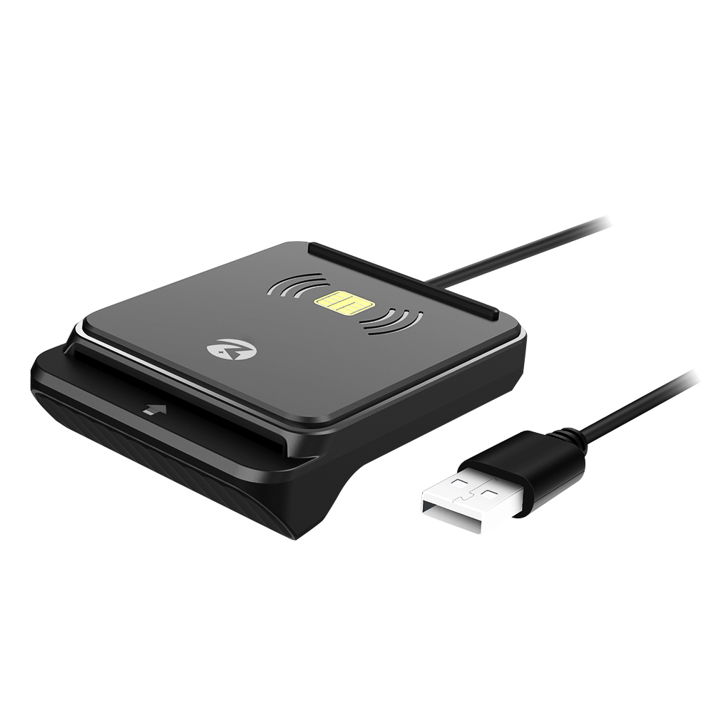 Contactless RFID NFC Card Readers & Contact Smart IC ID Chip Card Reader ZW-12026-12