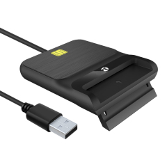 Chip Card Reader USB 2.0 EMV CAC SIS IC ID Card Reader ATM Credit Card Reader ZW-12026-9