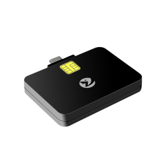 USB-C Card Reader EMV Card Reader Smart ID & IC Chip Card Readers for Phone Tablets ZW-12027-1