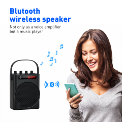 ZOWEETEK 35W Portable Voice Amplifier – Dual Wireless Microphone PA System for Teachers, Trainers and Tour Guides S4Plus