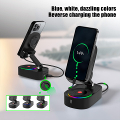 Induction Speaker With Phone Stand and Charging Function Bluetooth 5.3 Wireless Speaker S580