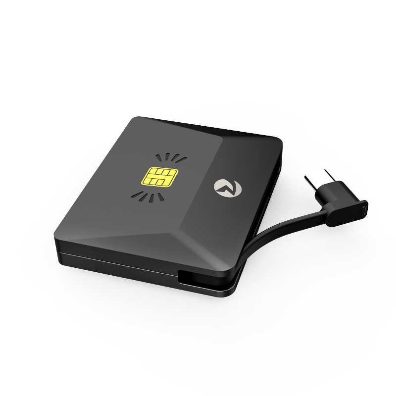 Mobile Credit Card Reader Support ATM CAC ID IC SIM SIS Card ISO 7816 Chip Reader ZW-12026-X