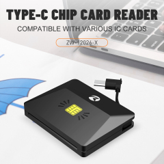 Mobile Credit Card Reader Support ATM CAC ID IC SIM SIS Card ISO 7816 Chip Reader ZW-12026-X