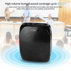 Teacher Voice Amplifier 10W  with UHF Wireless Mic and Wired Mic Headset Speaker Amplifier S615