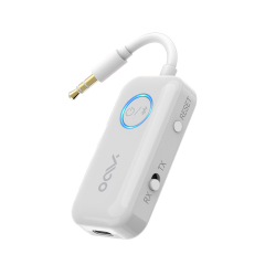 Car for Bluetooth Adapter 3.5mm AUX 10-15 Hour for Bluetooth 5.2 Receiver Transmitter Wireless Audio Stereo B06T2