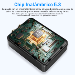 Bluetooth 5.2 Transmitter Receiver RCA to 3.5mm Wireless Audio Adapter to Speakers Transceiver ML302+