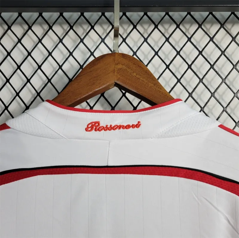 06-07 AC Milan UCL Final Retro Jersey Away Long Sleeve