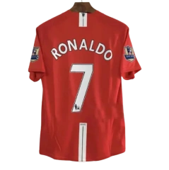 2007-08 Manchester United RONALDO #7 Retro Jersey Home