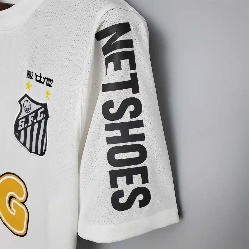 Santos FC Retro #11 NEYMAR JR Jersey Home 2011-12