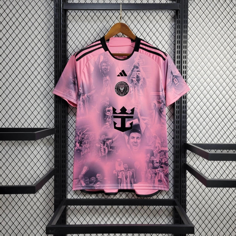 24-25 Inter Miami Messi Celebration Kit Special Edition Football Jersey