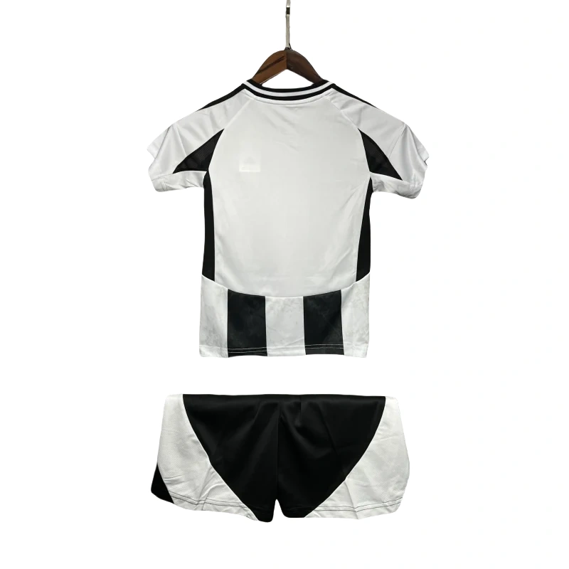 24-25 Juventus Home Soccer Kids Kit Jersey+Shorts