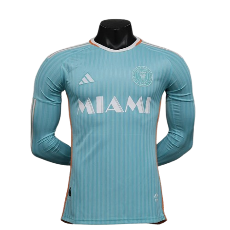 24-25 Inter Miami CF Third Away Soccer Jersey Player Version Long Sleeve