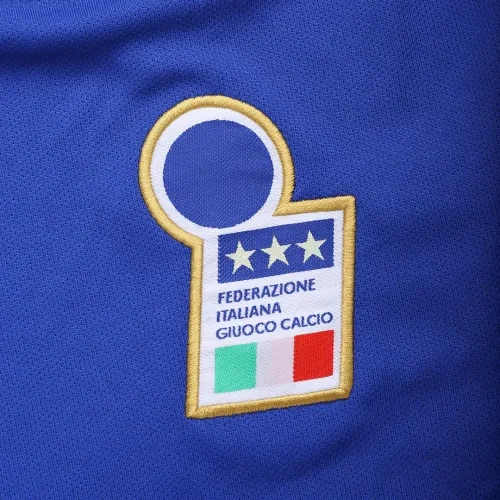 Italy Euro Cup 1996 Retro Jersey Home