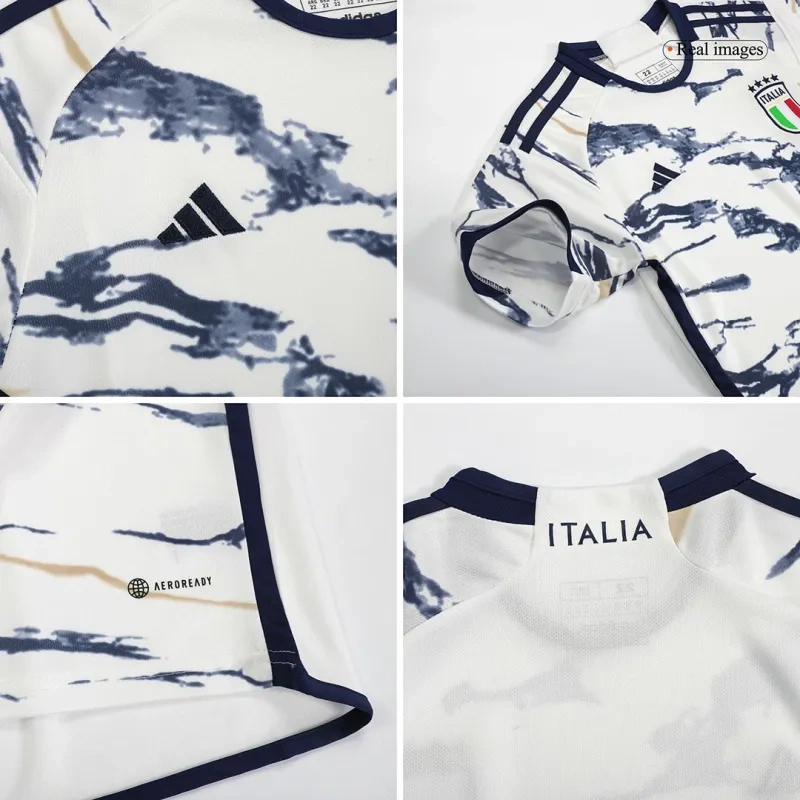 Kids Italy 2023/24 Away Jersey Kit