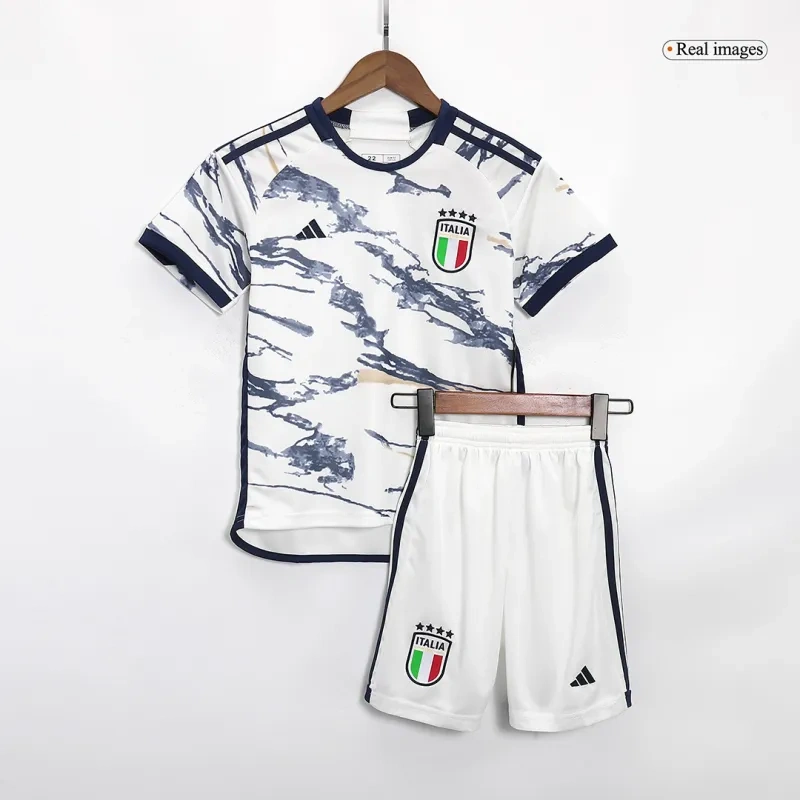 Kids Italy 2023/24 Away Jersey Kit