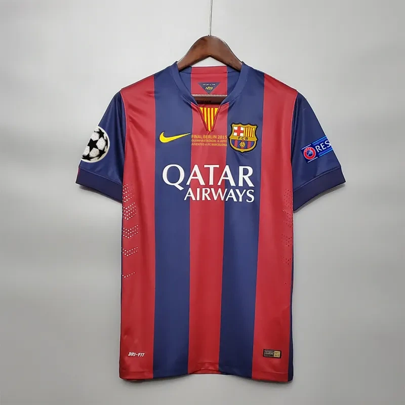 Neymar Jr #11 Barcelona Retro Jersey Home 2014-15