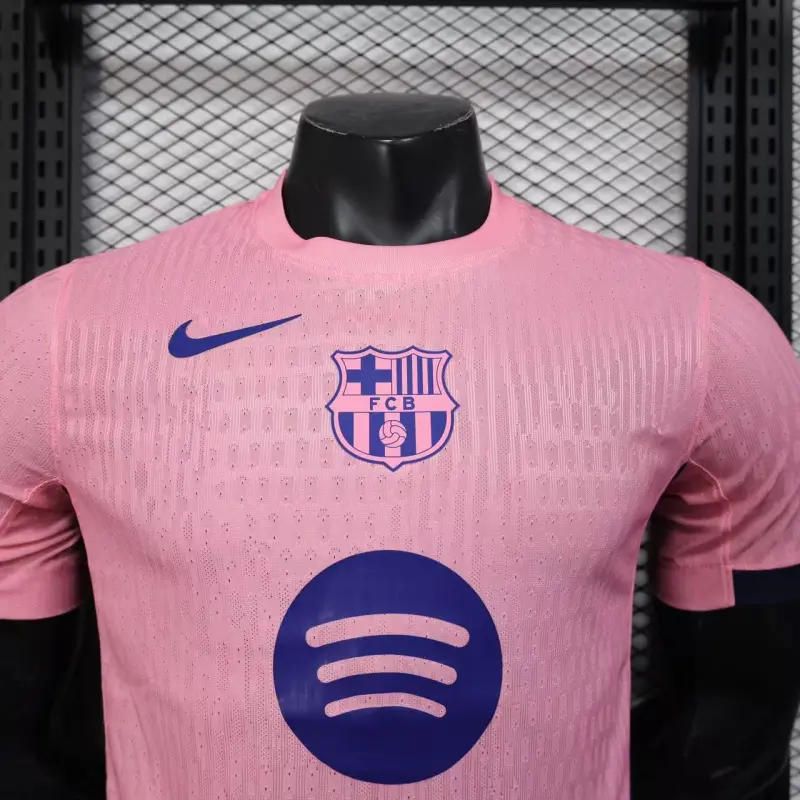 2025/26 Barcelona Third Jersey Without Spofity Text Player Version